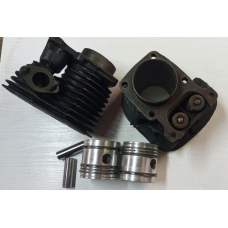 Поршнева група мотоцикла К-750, М-72 2 й ремонт Оригінал (Реставрація).