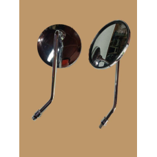 ЗЕРКАЛА ЗАДНЕГО ВИДА ДЛЯ МОТОЦИКЛА К750 (ХРОМ) 8mm